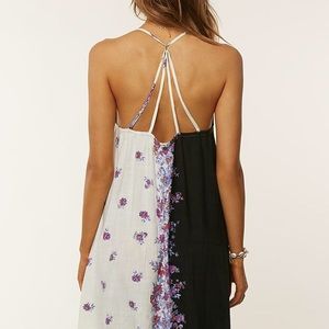 O’Neal ‘Norah’ black & white floral sundress NWT